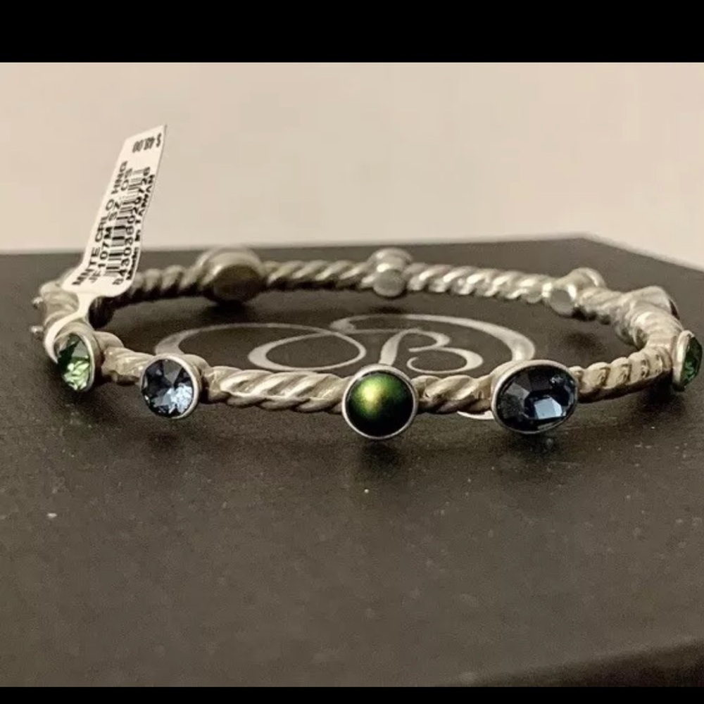 Brighton Monte Carlo Hinged Bangle Bracelet